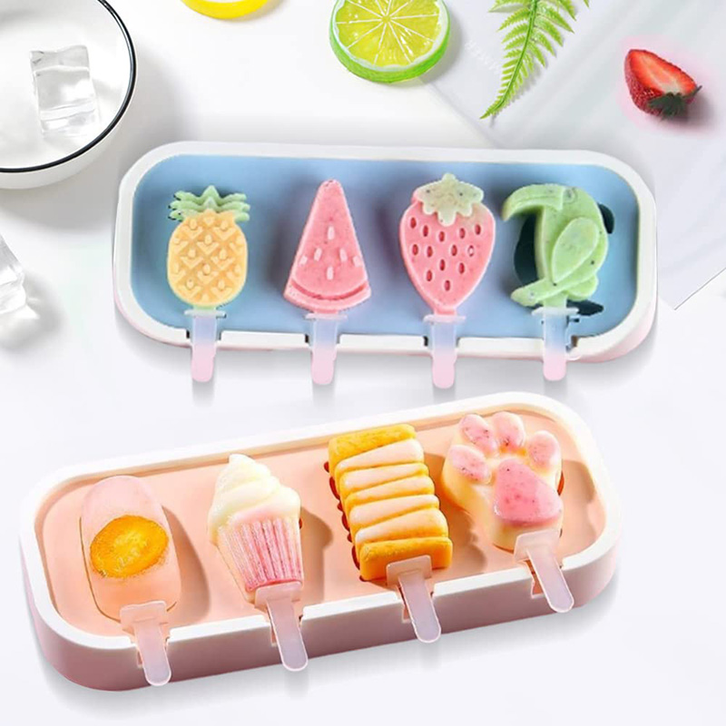 Baby Products Cream - Popsicles Kalıpları Çocuklar Bebek Sevimli Şekiller