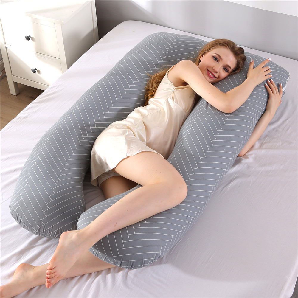 Nursing Pillow Breastfeeding - Gebelik yastığı 130*70cm uyku bel yastığı