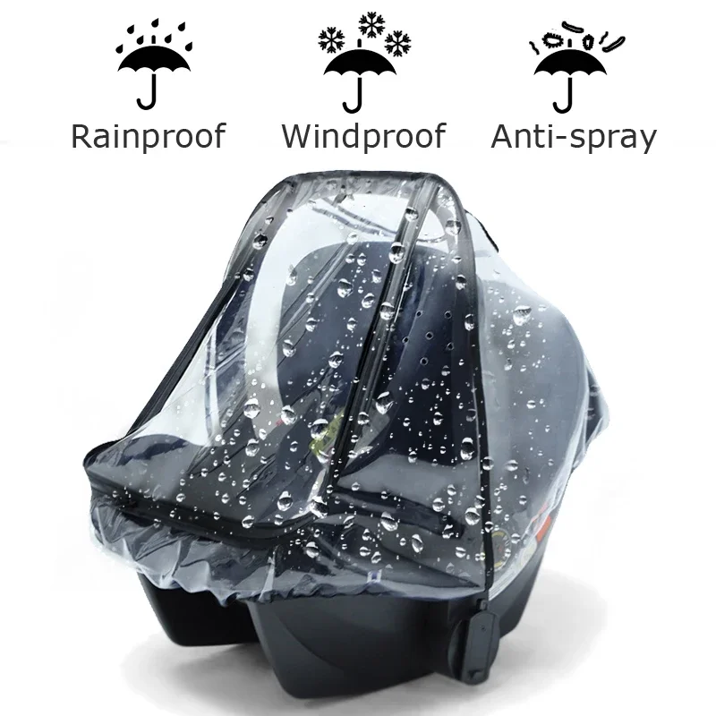 Stroller Rain Cover - Bebek Arabası Sepeti Yağmur Kapağı Rüzgar