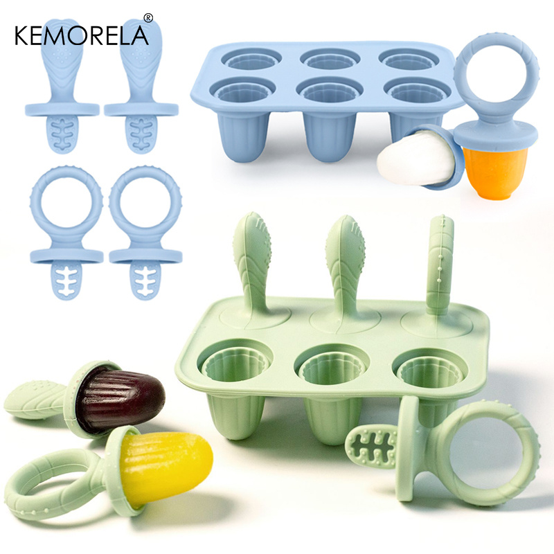 Baby Products Cream - 6 Bölmeli Yeni Bebek Diş Kaşıyıcı