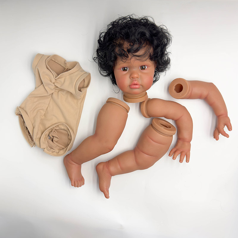 Baby Products Hair - NPK 24'' El Yapımı Koyu Tenli