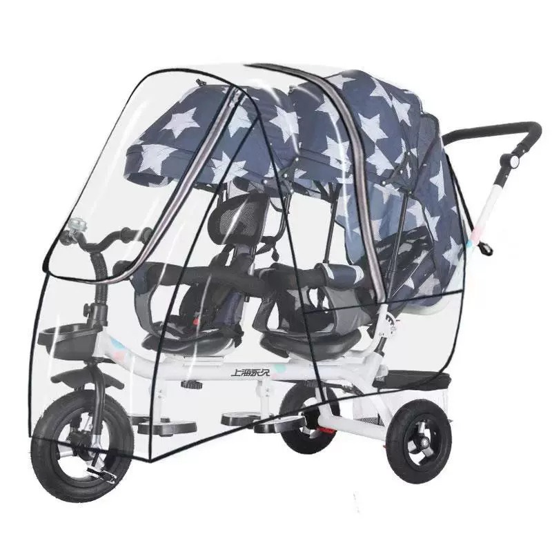 Çift Koltuklu İkiz Bebek Araba - Stroller Rain Cover incelemesi ve fiyatı