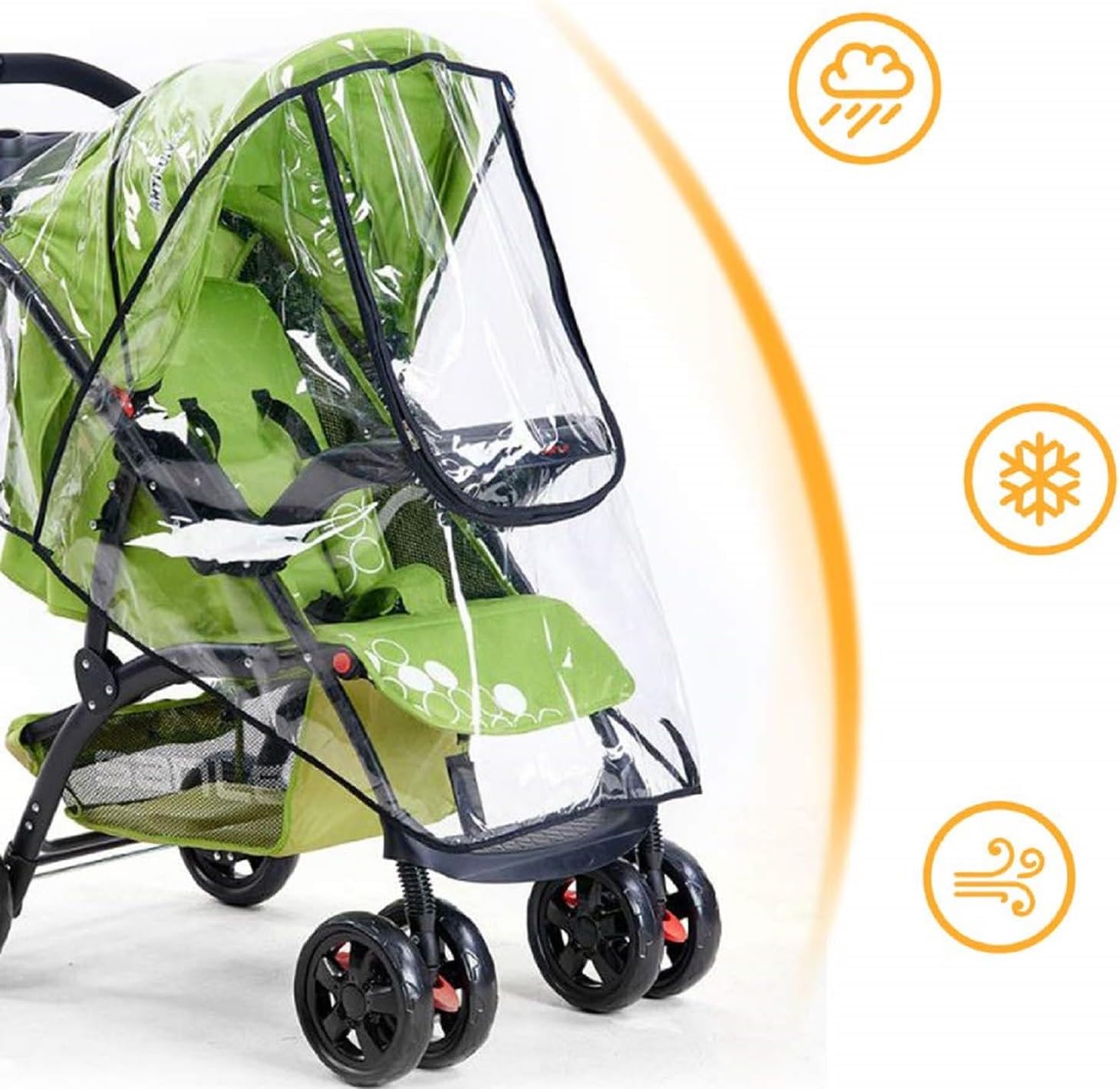 Bebek arabası yağmur kılıfı, e - Stroller Rain Cover incelemesi ve fiyatı