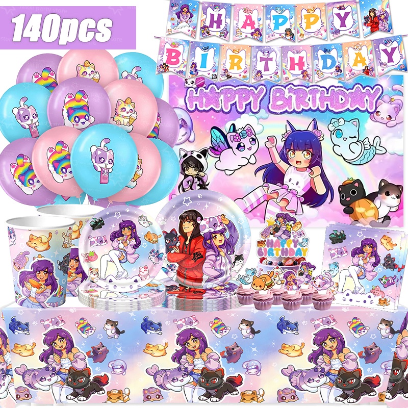 Aphmau Doğum Günü Süslemeleri  - Baby Products Poster incelemesi ve fiyatı