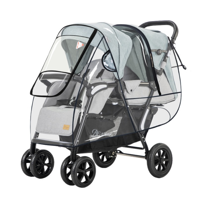 İkiz Bebek Arabası Yağmurluğu  - Stroller Rain Cover incelemesi ve fiyatı