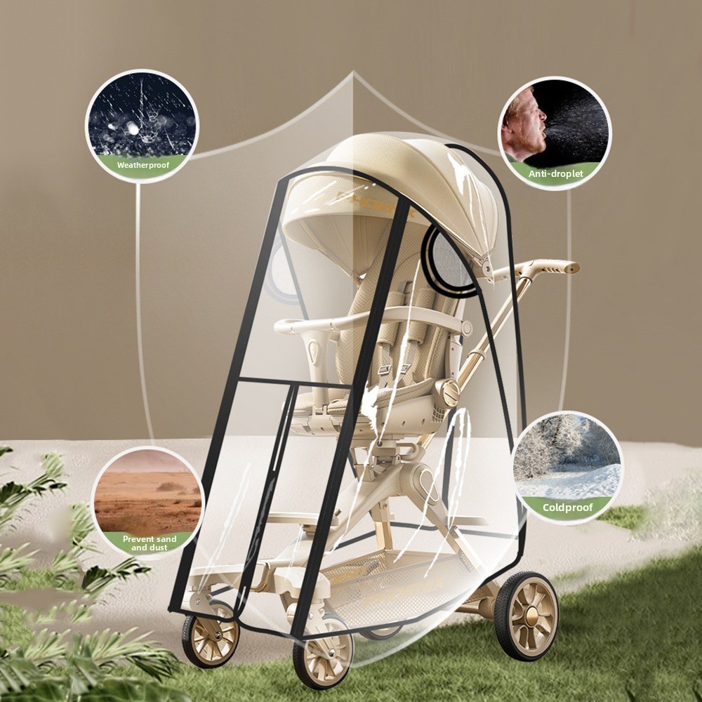 Şeffaf Bebek Arabası Yağmur Ko - Stroller Rain Cover incelemesi ve fiyatı