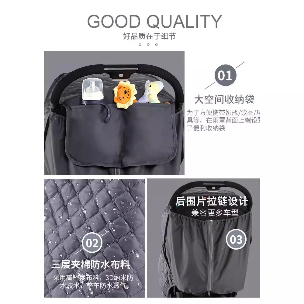 Yağmur Koruması Bebek Arabası  - Stroller Rain Cover incelemesi ve fiyatı