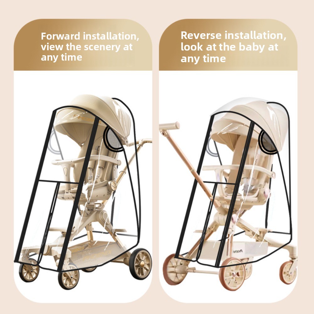Şeffaf Bebek Arabası Yağmur Ge - Stroller Rain Cover incelemesi ve fiyatı