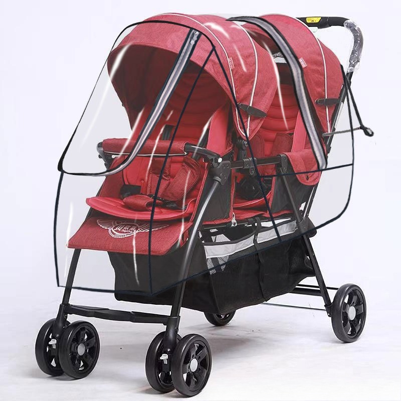 Çift Koltuklu İkiz Bebek Araba - Stroller Rain Cover incelemesi ve fiyatı