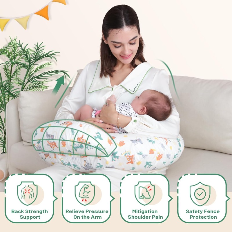 Hayvan Desenli Kılıflı Emzirme - Nursing Pillow Breastfeeding incelemesi ve fiyatı