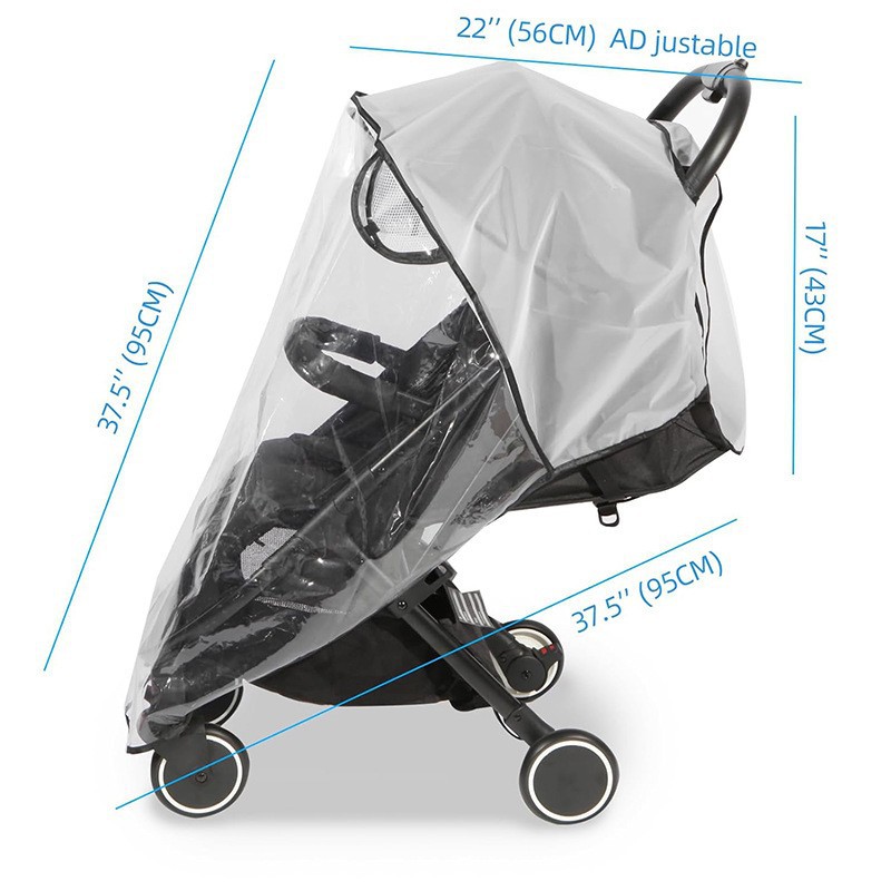 Evrensel bebek arabası yağmur  - Stroller Rain Cover incelemesi ve fiyatı